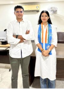 NSUI Candidate Joslin Chaudhary 